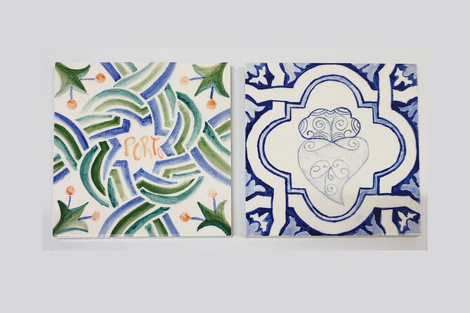 Porto Tile Painting Workshop in artist studio - What the two-hour session actually feels like