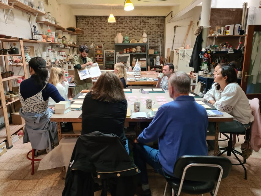 Porto: Tile Painting Workshop with Tea and Port Wine - Entering The Tile Workshop Near Campanhã Station