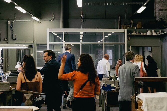 Porto: Tour to the world of silver in a century-old workshop - Workshop access: seeing casting, molding, and chiseling in context