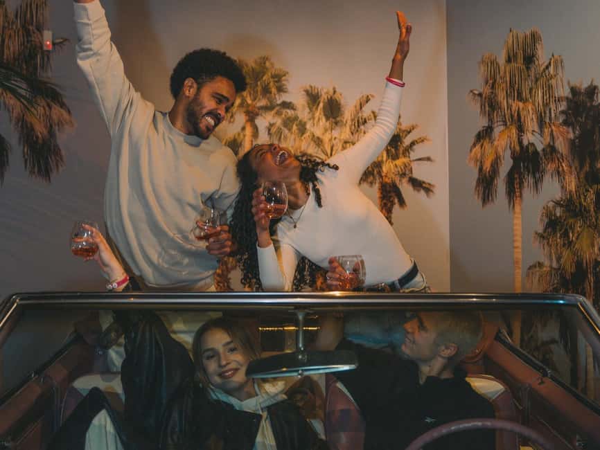 Porto: WOW Pink Palace Entry Ticket & Tasting - Photo ops, ball pit joy, and the pink Cadillac ride