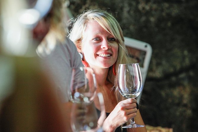 PREMIUM TASTING and TAPAS with GUIDED TOUR - The tasting lineup: worked vs aged wines, plus DOC picks