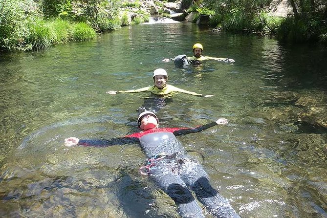 Private Canyoning Adventure from Porto - Getting kitted for canyoning: gear and boots are the real deal