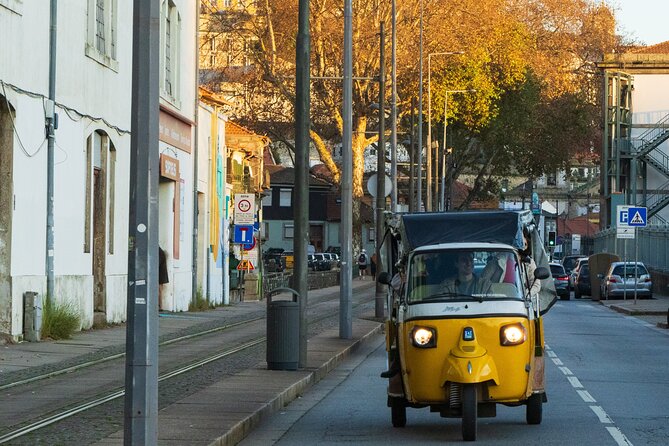 Private Port: Tuk Tuk and boat with local guides - Arrábida Bridge and Porto Customs Center: engineering views from the water