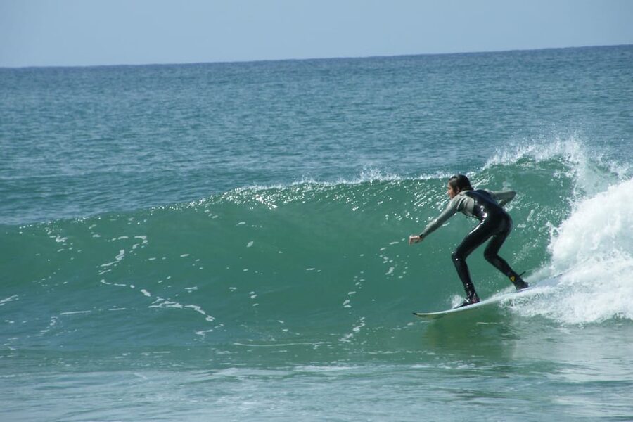 Private Surf Class for two at Matosinhos Beach - What happens in the 1.5 hours: theory, suit time, then waves
