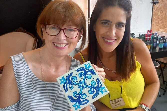 Tile Painting and Cocktails in Downtown Porto - Painting Your Own Tile, From Outlines to Full Freehand